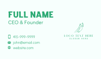 Minimalistic Owl Line Business Card