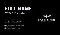 Skull Wings Aviation Business Card