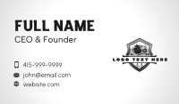 Construction Concrete Device Business Card