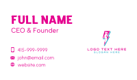 Woman Business Card example 1