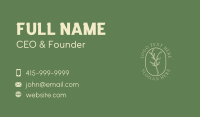 Natural Plant Therapy Business Card