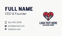 Love Heart Business Card example 1