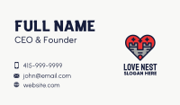 Castle Heart Business Card Image Preview