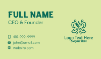 Vegan Business Card example 2