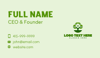 Tree House Gardening Business Card Design