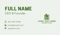 Natural Property Investment  Business Card