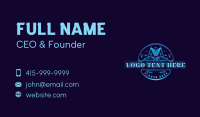 Pressure Wash Cleaning Business Card Design