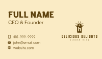 Holy Cross Pedestal Business Card Image Preview