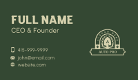 Shovel Plant Agriculture Business Card Design