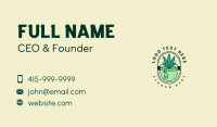 Weed Tea Bar Business Card Design