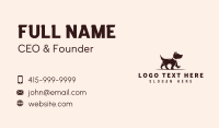 Animal Trainer Business Card example 2