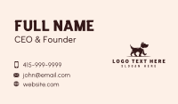 Puppy Pet Veterinary Business Card