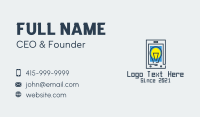 Online Lesson Business Card example 2