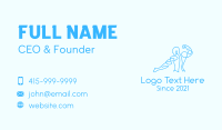 Gym Trainer Business Card example 3