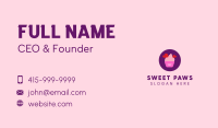 Sweet Lovely Cupcake Business Card Image Preview