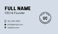 Band Business Card example 3