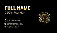 Fighter Business Card example 1