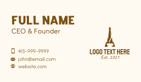 Brown Tower Cafe  Business Card