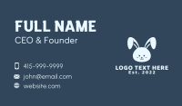 Cute Bunny Toy Business Card Design