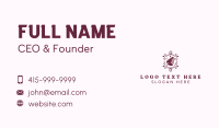 Sacher Torte Pastry Cake Business Card