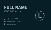 Marketing Business Card example 1
