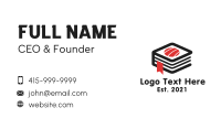 Sushi Business Card example 1