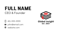 Sushi Business Card example 1