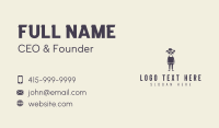 Dog Fashion Clothing Business Card Design