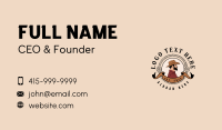 Western Cowboy Rope Business Card Design