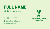 Leaf Organic Chemistry  Business Card