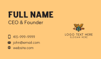 Ancient Mayan Headdress  Business Card