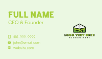 House Leaf Landscaping Business Card Design