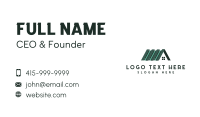 Home Roofing Contractor Business Card Design