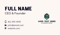 Mountain Trekking Adventure Business Card