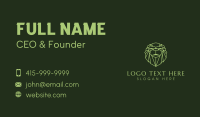 Professional Geometric Lion Business Card Design