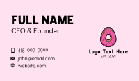 Easter Donut Egg  Business Card