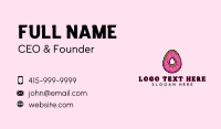 Easter Donut Egg  Business Card