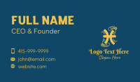 Zodiac Business Card example 3