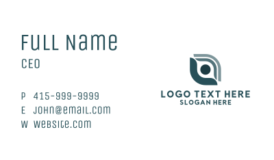 Marketing Professional Emblem Business Card Image Preview