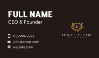 Crest Elegant Premium Business Card