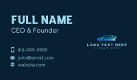 Water Car Wash Bubbles Business Card