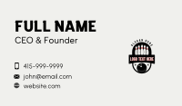 Bowling Sports League Business Card