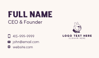 Dog Pet Bulldog  Business Card