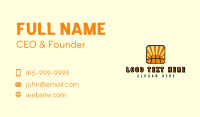 Basketball Sun Rays  Business Card Design