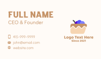 Blueberry Business Card example 1