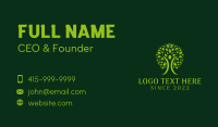 Meditation Eco Park Wellness Business Card