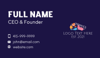 Running Shoe Business Card example 2