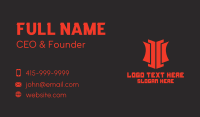 Software Developer Business Card example 4