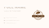 Honey Bee Apiculture Business Card Design