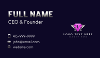 Diamond Gem Wings Business Card